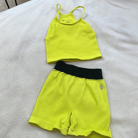 NEW COLOR SETS IN STOCK 🌺free people G/K short set or prajna happines set - Picture 5 of 17